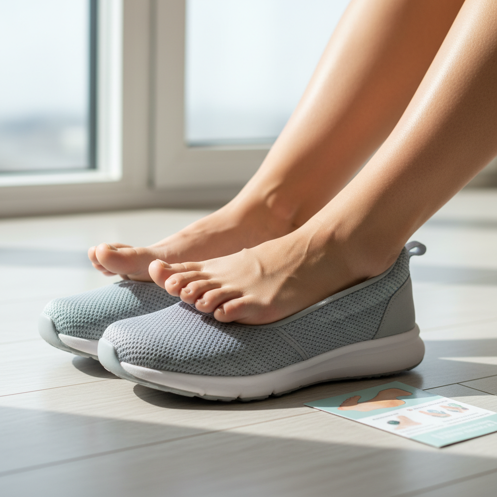 Ayak sağlığını korumak için doğru ve rahat ayakkabı seçiminin önemi.