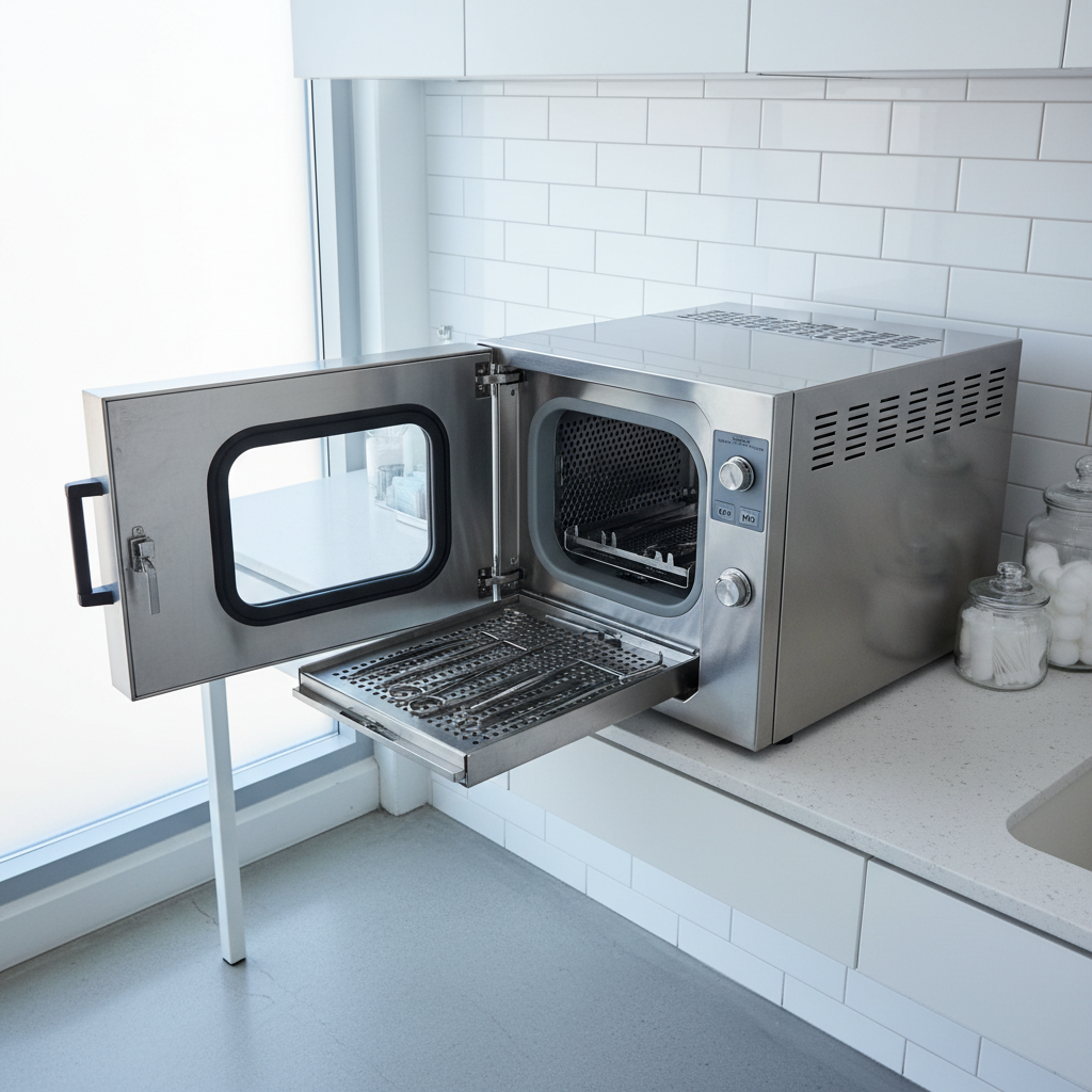 Güzellik salonlarında kullanılan otoklav sterilizasyon cihazı