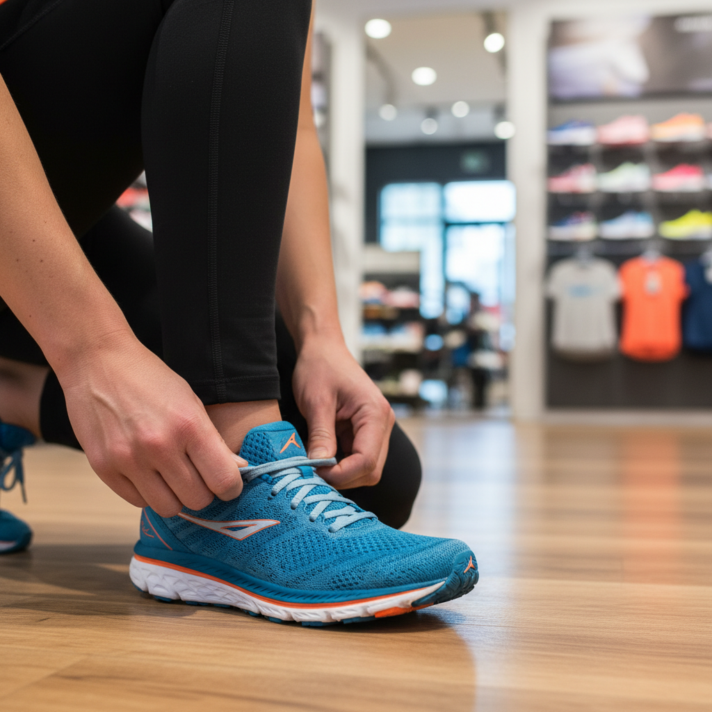 Ayak sağlığı için doğru ayakkabı seçiminin önemini gösteren bir görsel.